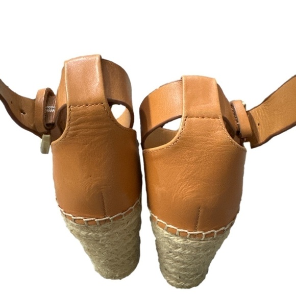 NWOT Marc Fisher ‘Adria’ Denim Espadrille Heels Size 7.5 - Picture 8 of 11